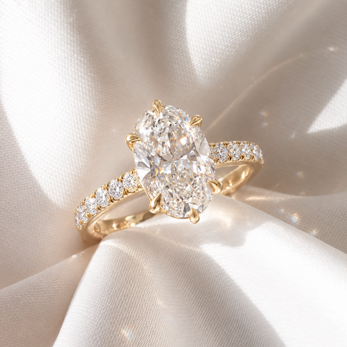 The Bridget Ring - 3ct Moissanite
