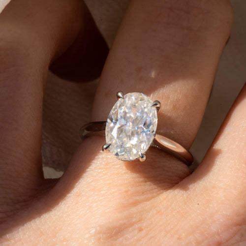 The Chayce Ring - 3ct Moissanite