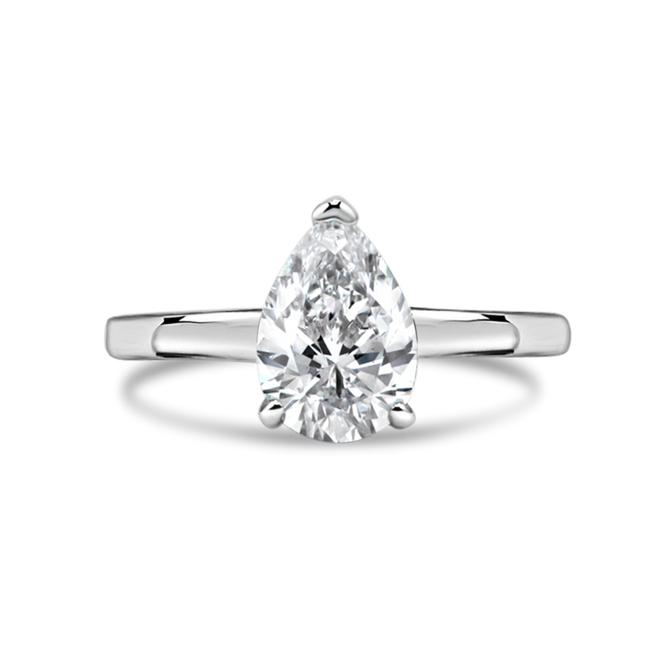 The Bri Ring - 3ct Moissanite