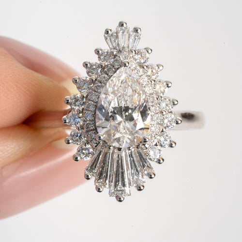 The Dakota Ring - 1.33ct Lab Diamond