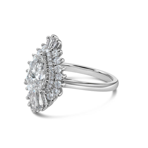 The Dakota Ring - 1.33ct Lab Diamond