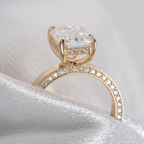 The Jolie Ring - 3ct Moissanite