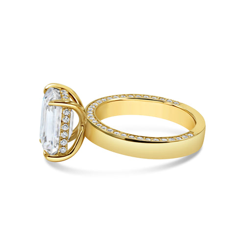 The Jolie Ring - 3ct Moissanite