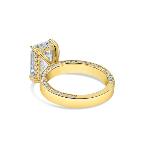 The Jolie Ring - 3ct Moissanite