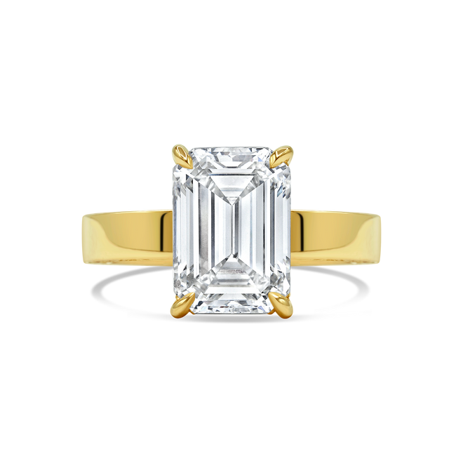 The Jolie Ring - 3ct Moissanite