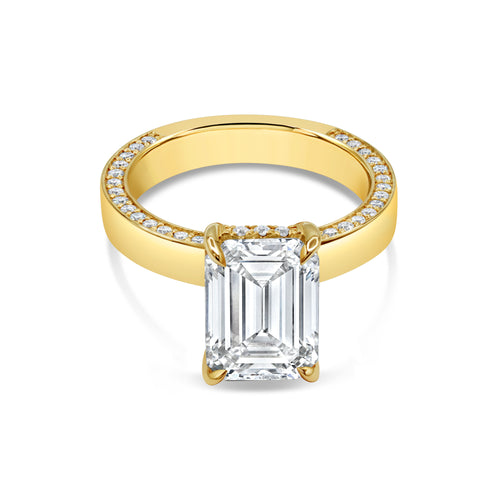The Jolie Ring - 3ct Moissanite
