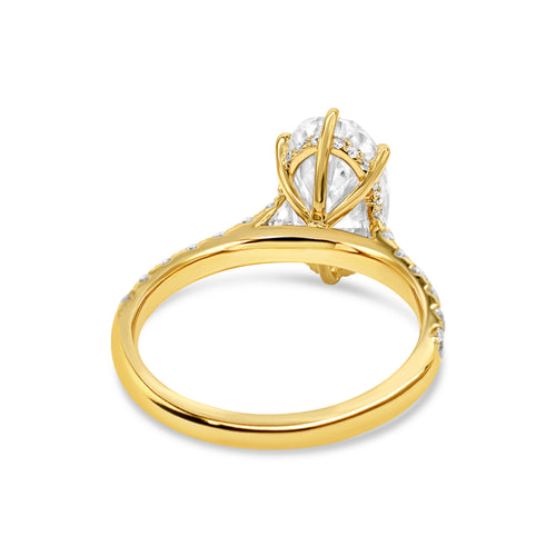 The Bridget Ring - 3ct Moissanite