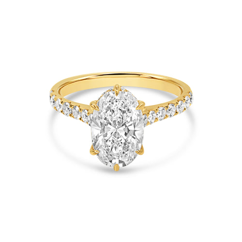 The Bridget Ring - 3ct Moissanite