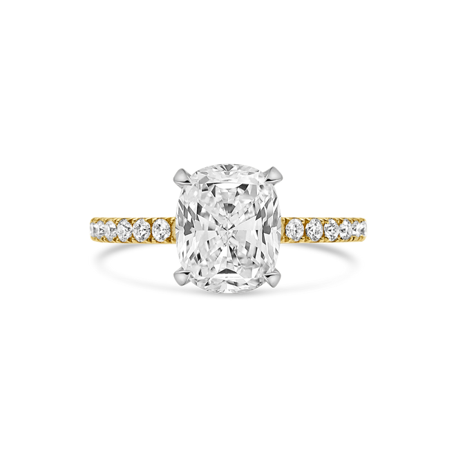 The Ava Ring - 2ct Moissanite