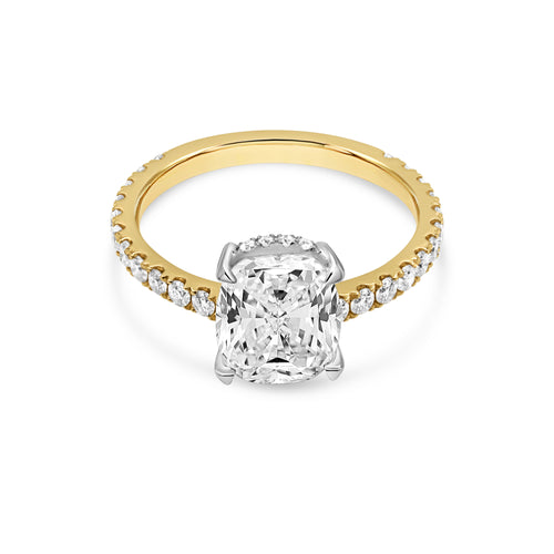 The Ava Ring - 2ct Moissanite