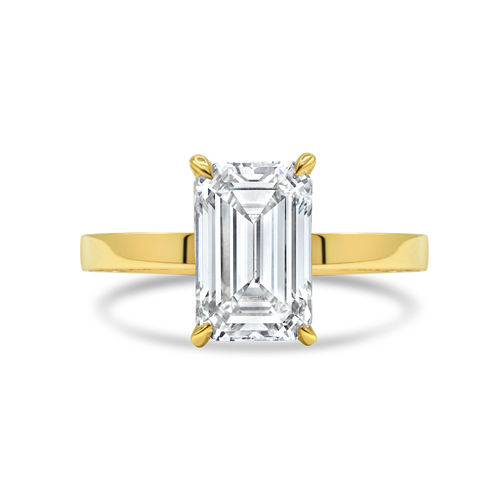 The Ellie Ring - 3.40ct Moissanite
