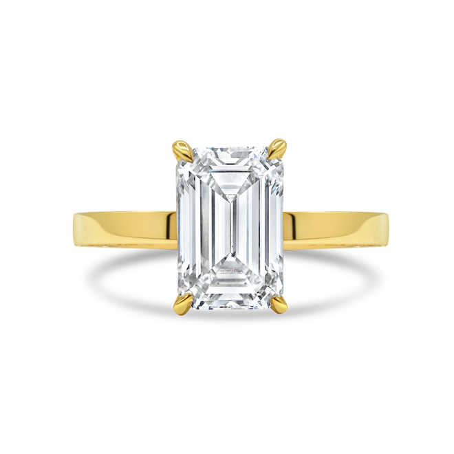 The Ellie Ring - 3.40ct Moissanite