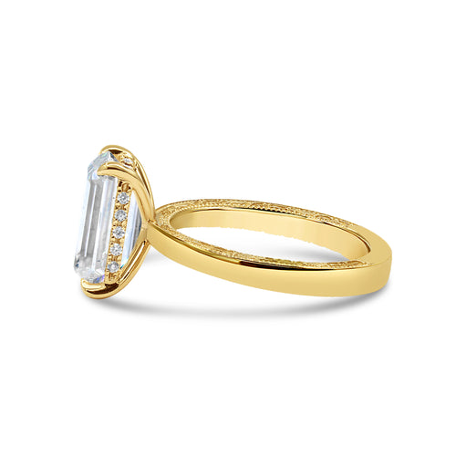 The Ellie Ring - 3.40ct Moissanite