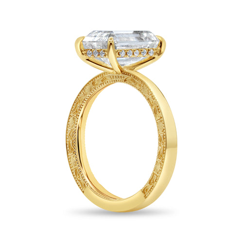 The Ellie Ring - 3.40ct Moissanite