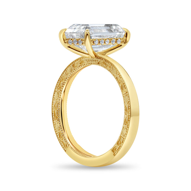 The Ellie Ring - 3.40ct Moissanite