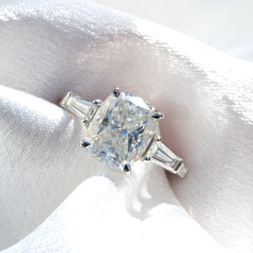 The Iris Ring - 3.30ct Moissanite