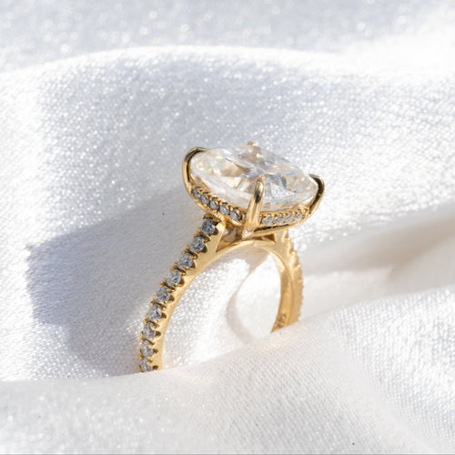 The Grace Ring - 4.65ct Moissanite