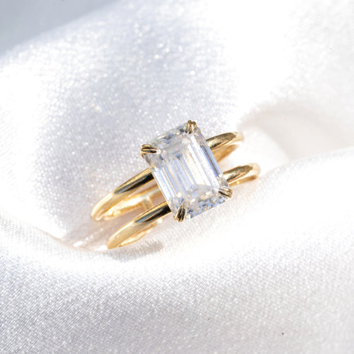 The Emerson Ring - 3ct Moissanite (Ready to Ship)