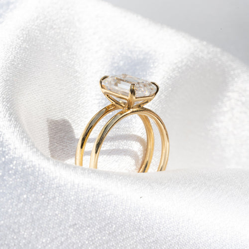 The Emerson Ring - 3ct Moissanite (Ready to Ship)