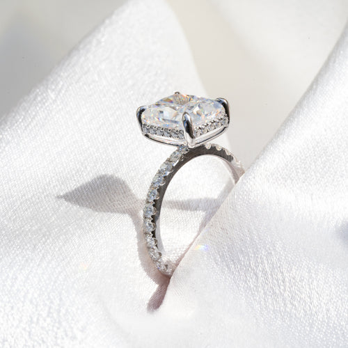 The Sofia Ring - 4.15ct Moissanite