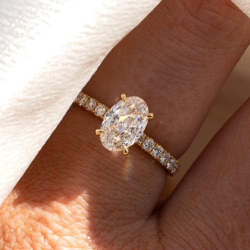 The Mae Ring - 1.52ct Lab Diamond