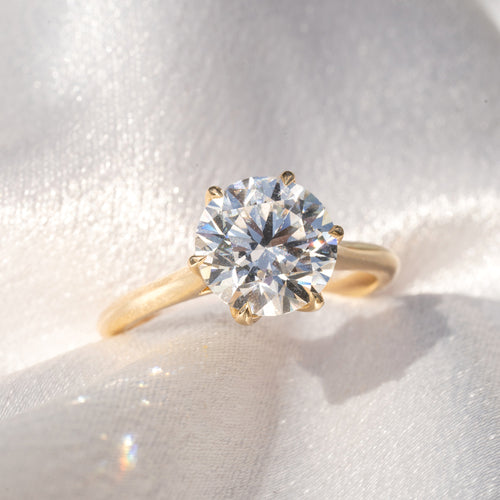 The Lainey Ring - 3.27ct Lab Diamond