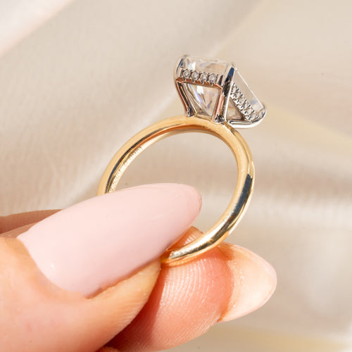 The Ainsley Ring - 3.5ct Moissanite