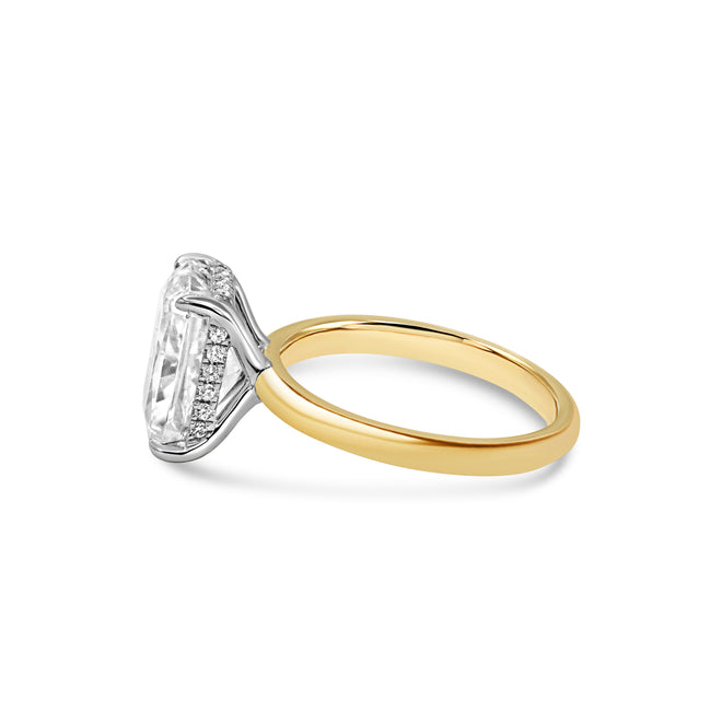 The Ainsley Ring - 3.5ct Moissanite