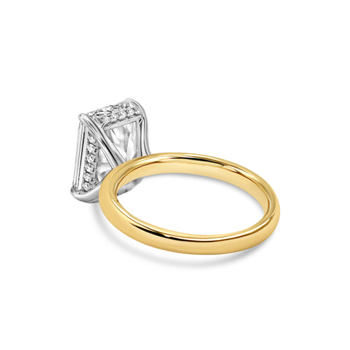 The Ainsley Ring - 3.5ct Moissanite