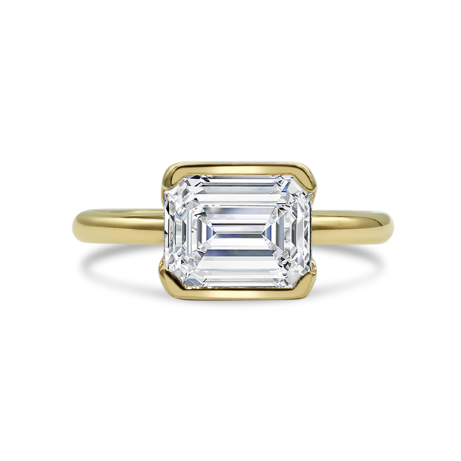 The Drew Ring - 3ct Moissanite