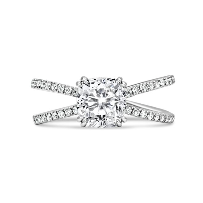 The Lilly Ring - 2ct Moissanite