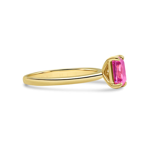 The Stila Ring - Moissanite & Lab Sapphire (Ready to Ship)