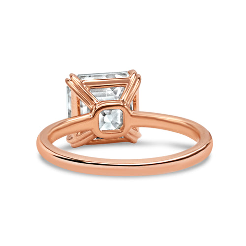 The Aaila Ring - 3ct Moissanite