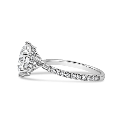 The Ezra Ring - 3.50ct Moissanite