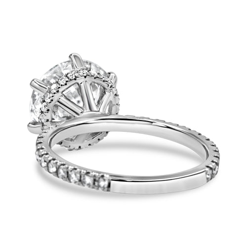 The Ezra Ring - 3.50ct Moissanite