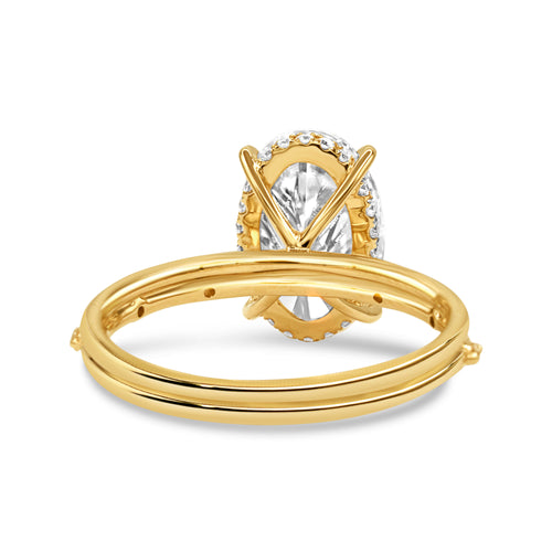 The Emmah Ring - 4ct Moissanite