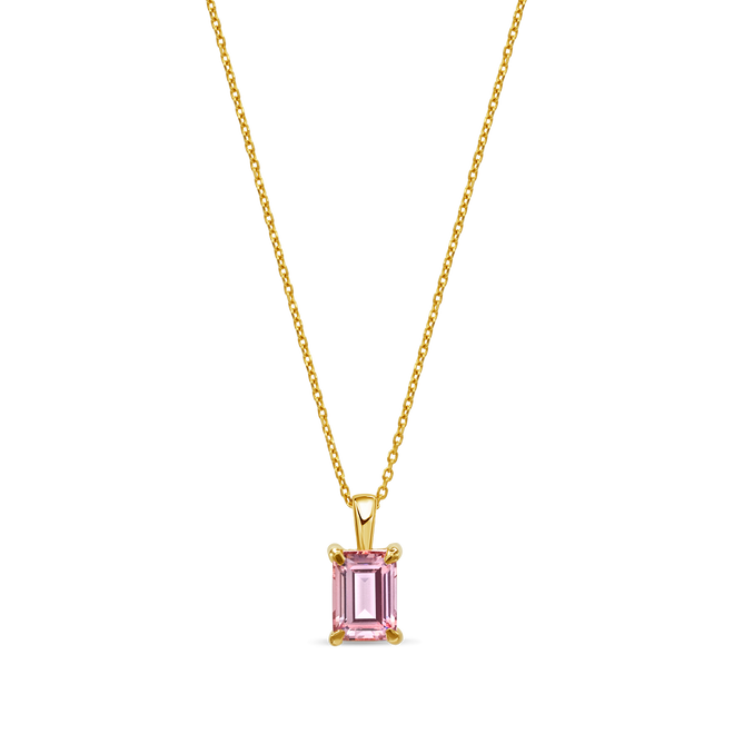 The Nora Necklace - Morganite