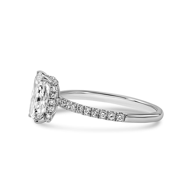 The Oaklee Ring - 2ct Lab Diamond