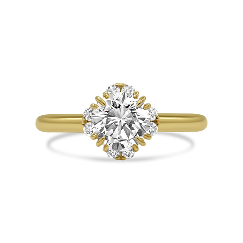 The Clover Ring - 1ct Lab Diamond