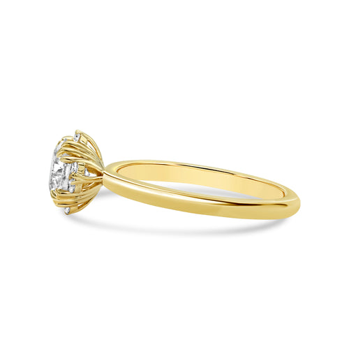 The Clover Ring - 1ct Lab Diamond