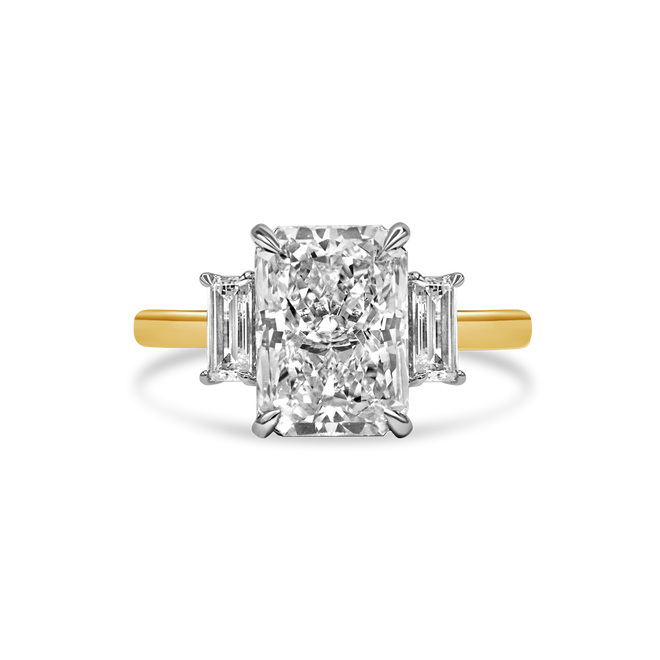 The Beckett Ring - 3.25 CT Lab Diamond