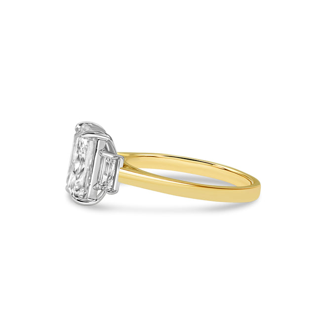 The Beckett Ring - 3.25 CT Lab Diamond