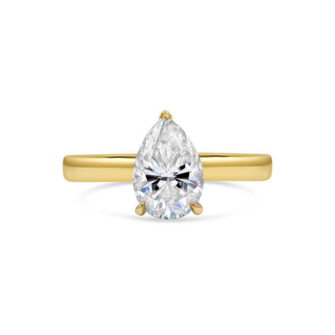 The Julia Ring - 3ct Moissanite