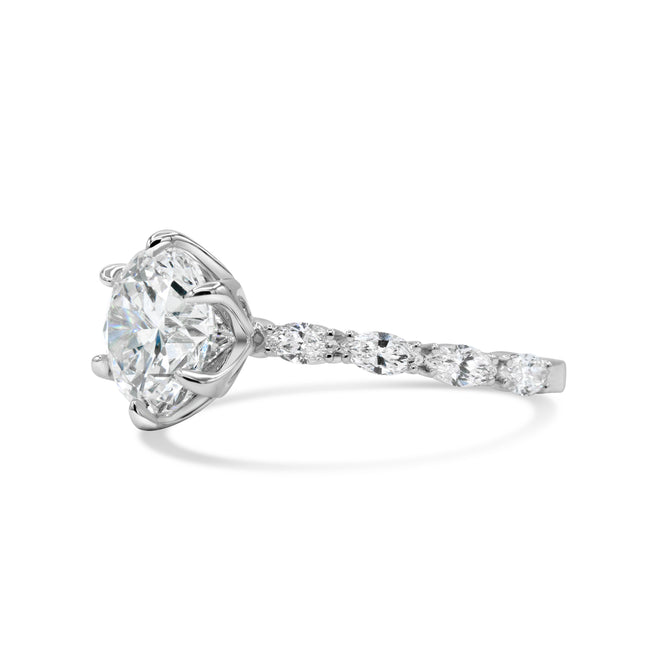 The Emily Ring - 2ct Lab Diamond