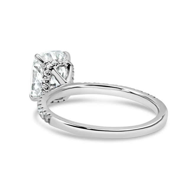 The Aria Ring - 2ct Moissanite