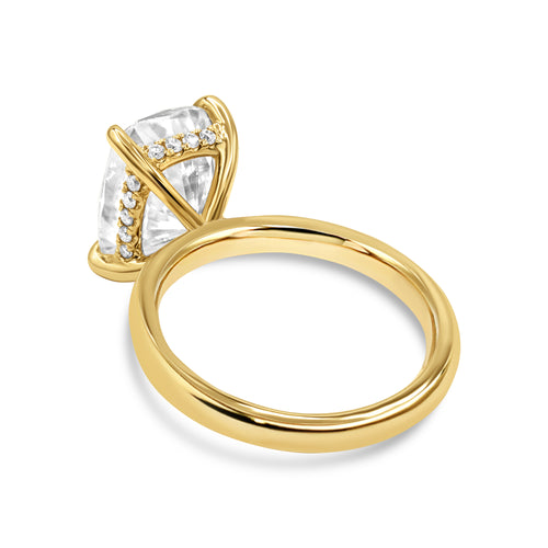 The Quinn Ring - 3ct Moissanite