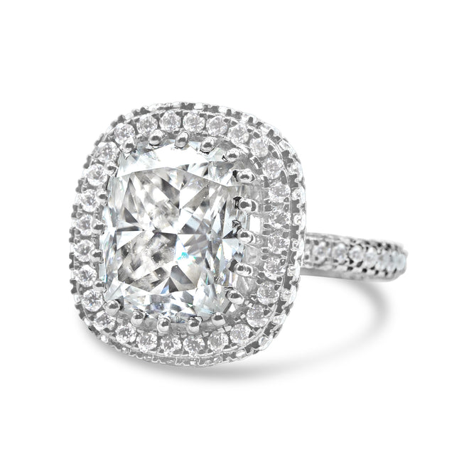 The Mera Ring - 3ct Moissanite