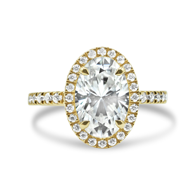 The Florence Ring - 3.50ct Moissanite