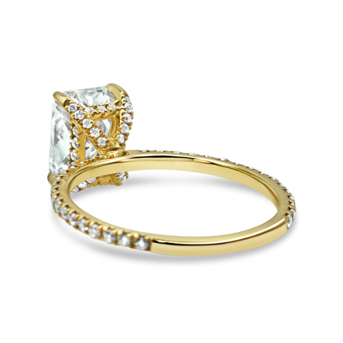 The Amelie Ring - 2ct Moissanite