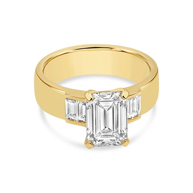 The Eliza Ring - 2.87ct Moissanite